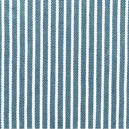 Denim Fabric 145cm 401 Light Blue Striped - 50cm