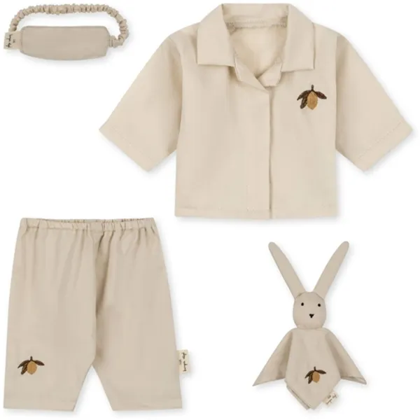 Konges Sløjd Doll Set: Gerd Go to Sleep Seedpearl
