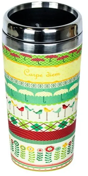 Bamboo Thermo Cup Carpe Diem (500 ml)