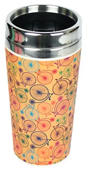 Bamboo Thermo Cup Bicycles (500 ml)